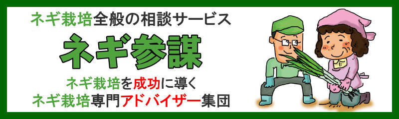 ネギ栽培全般のサービスネギ参謀